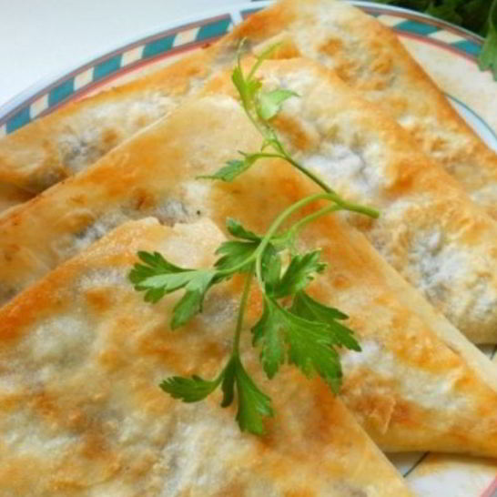 Рецепт треугольников из лаваша