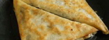 треугольники из лаваша. Шаг 6