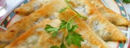 треугольники из лаваша. Шаг 7