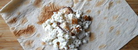 творожный десерт из лаваша. Шаг 4