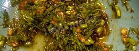 вкусные чипсы из лаваша с чесноком. Шаг 4