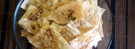 вкусные чипсы из лаваша с чесноком. Шаг 7