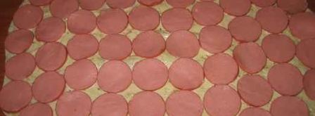 закуска из колбасы в лаваше. Шаг 8