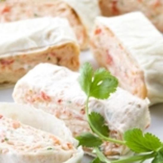 Рецепт закуски из лаваша с сыром фета