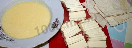 жареный лаваш с сыром. Шаг 3