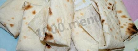 жареный лаваш с сыром. Шаг 5