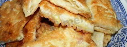 жареный лаваш с сыром. Шаг 8