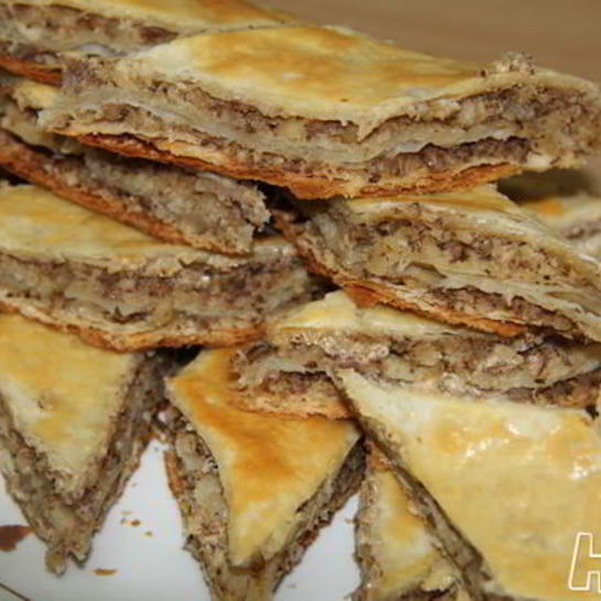 Рецепт ленивой пахлавы