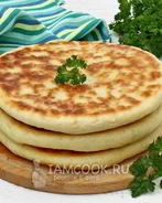 Дрожжевые лепешки на сковороде