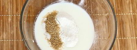 дрожжевые лепешки на сковороде. Шаг 3