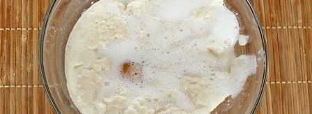 дрожжевые лепешки на сковороде. Шаг 4