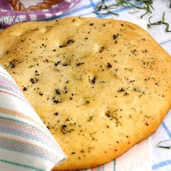 Рецепт фокаччи на белом вине