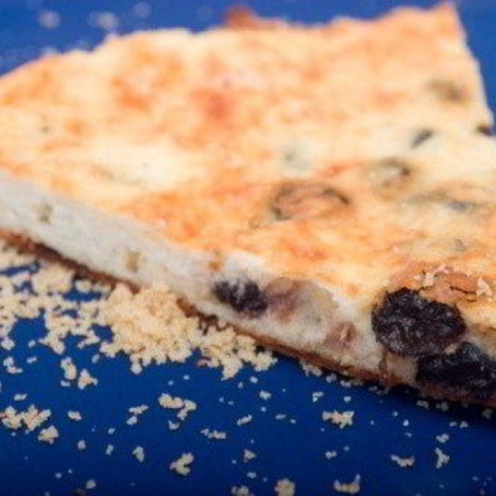 Рецепт фокаччи с красным виноградом