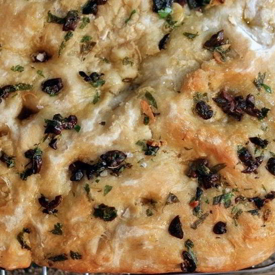 Рецепт фокаччи с оливками