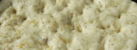 фокачча с жареным луком и сыром. Шаг 11