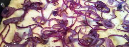 фокачча с жареным луком. Шаг 6