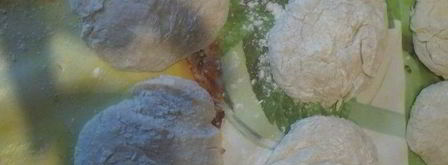 хингалш — чеченские лепешки с тыквой. Шаг 2