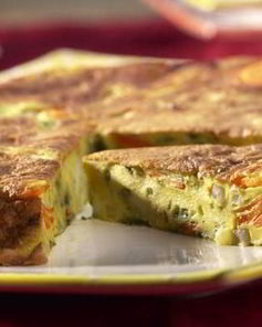 Лепешка из кольраби и моркови