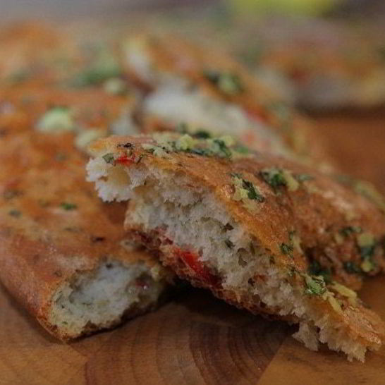 Рецепт лепешки с имбирем, чили и кинзой