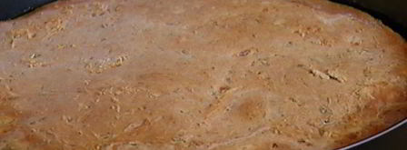 лепешка с имбирем, чили и кинзой. Шаг 7