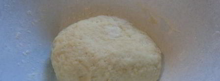 лепешка с сыром и зеленью. Шаг 2