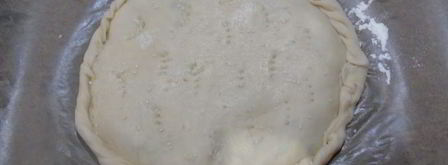 лепешка с сыром и зеленью. Шаг 9