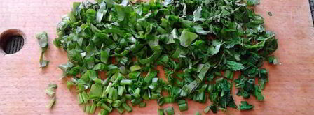 лепешки армянские с зеленью. Шаг 3