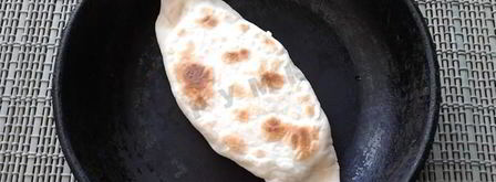 лепешки армянские с зеленью. Шаг 8