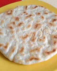 Лепешки из хлебного теста