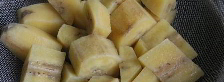 лепешки из зеленых бананов. Шаг 3