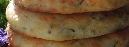 лепешки картофельно-творожные с тмином и травами. Шаг 5