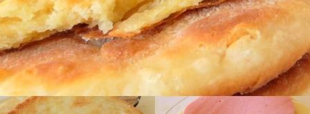 лепешки на сметане. Шаг 2