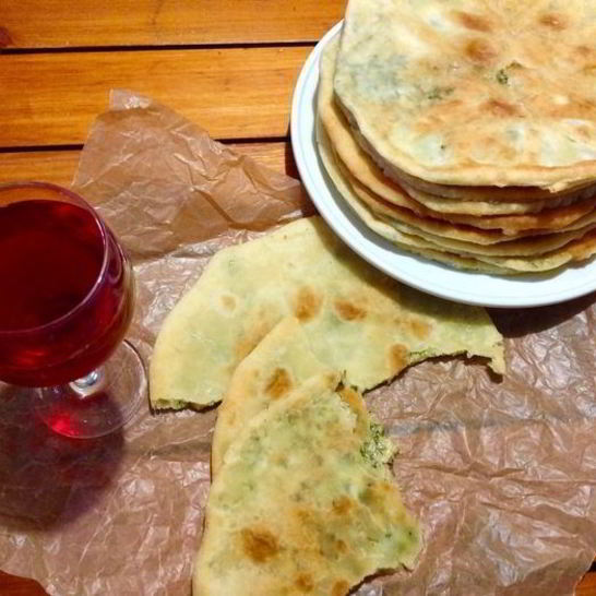 Рецепт лепешек на сметанном тесте