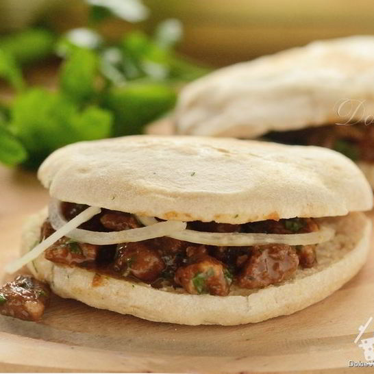 Рецепт лепешек с мясом по-китайски