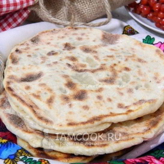 Рецепт лепешек с мясом