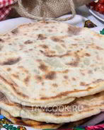 Лепешки с мясом