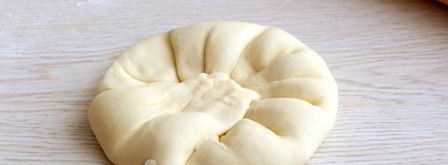 лепешки с творогом и зеленью на сковороде. Шаг 11