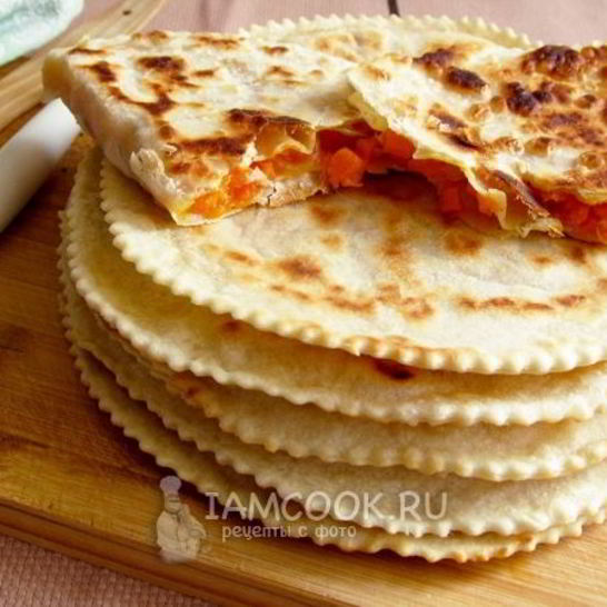 Рецепт лепешек с тыквой