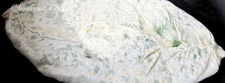 лепешки с зеленью по-кавказски. Шаг 8