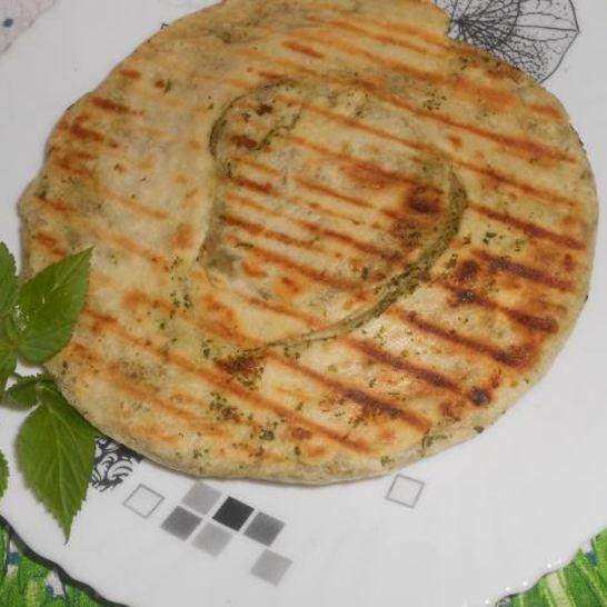 Рецепт лепешек с зеленью