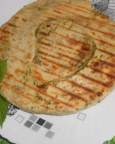 Лепешки с зеленью