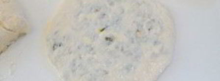 лепешки со шпинатом и грибами. Шаг 13