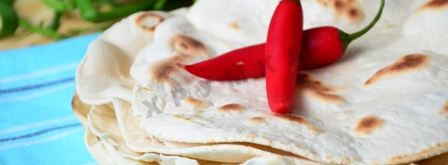 мексиканская лепешка тортилья. Шаг 8