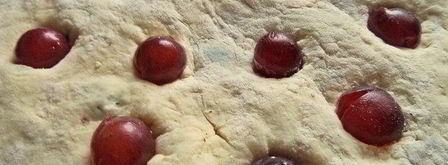 осенняя фокачча с виноградом и сыром. Шаг 9