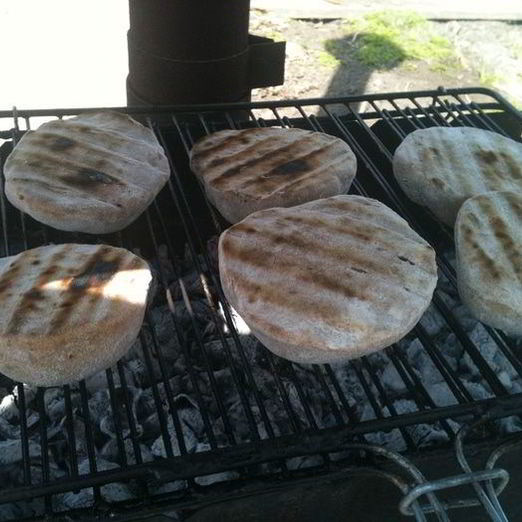 Пита на костре