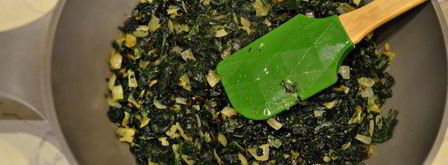 пита с сыром и шпинатом. Шаг 3