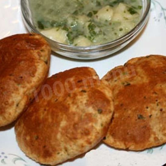 Рецепт пури индийские лепешки