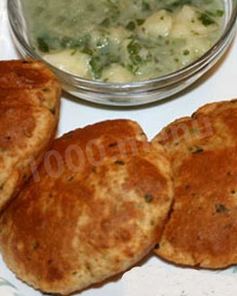 Пури индийские лепешки