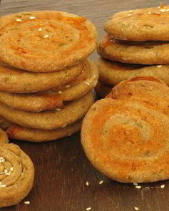 Ржаные пряные лепешки