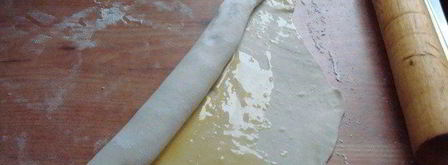 слоеные лепешки. Шаг 3